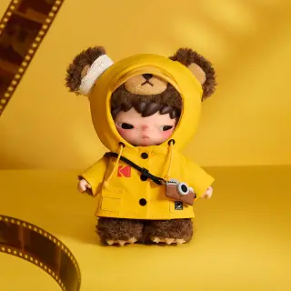 Hirono x Kodak Click Bear Plush Doll Pendant