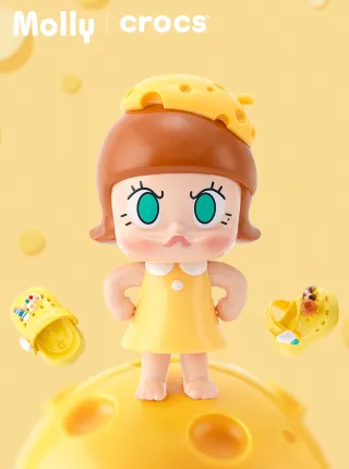 Angry Molly x Crocs "Angry Cheese" Co-branded Figurine